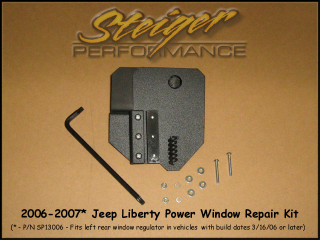 Jeep liberty window lift plate