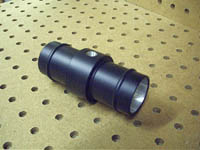 Powdercoated 1/8 NPT (Flat Black)